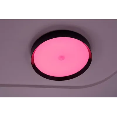 Stropní LED světlo RGBW Air – antracitová | Solar-Green.cz