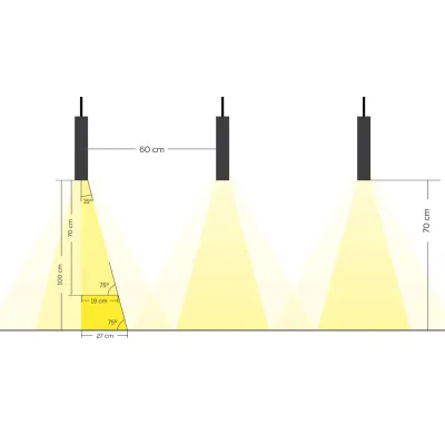 Závěsné světlo RGBW Tree – antracitová | Solar-Green.cz