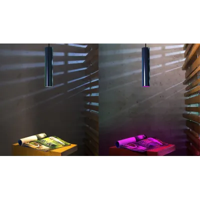 Závěsné světlo RGBW Tree – antracitová | Solar-Green.cz