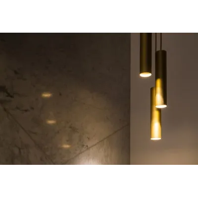 Závěsné světlo RGBW Tree – zlatá | Solar-Green.cz