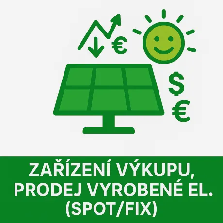 Výkup a prodej elektřiny z FVE – SPOT/FIX