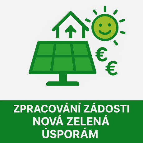 Zpracování žádosti Nová zelená úsporám