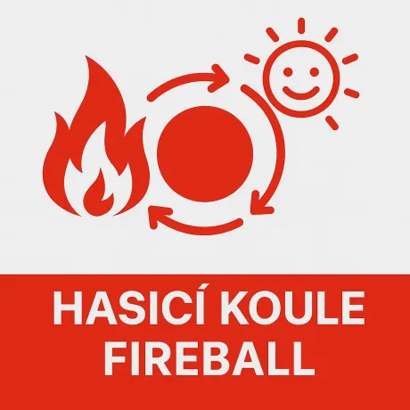 Hasicí koule FIREBALL – automatické hašení