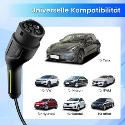 WALLBOX 11KW LCD Typ 2 EU EV 400V ( AKCE)