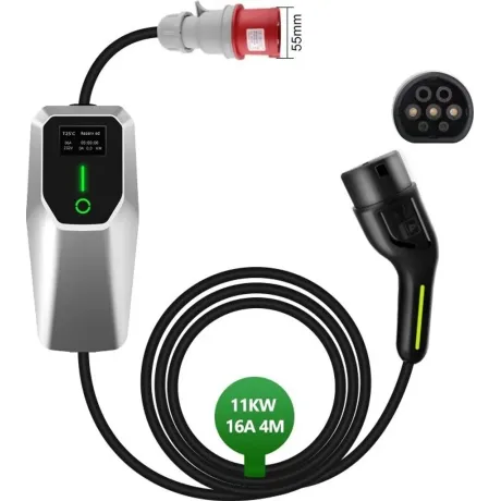 WALLBOX 11KW LCD Typ 2 EU EV 400V ( AKCE)