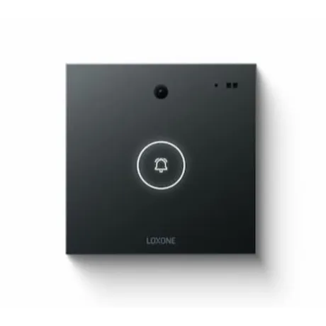 Loxone Intercom – antracitová | Solar-Green.cz