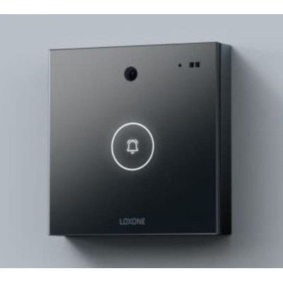 Intercom antracitová