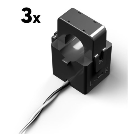 40mA Proudový transformátor 25 A 10 mm (3 ks.)