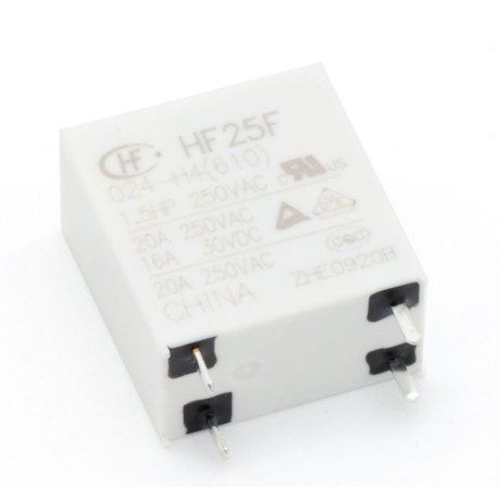 Relé 16A HF25F