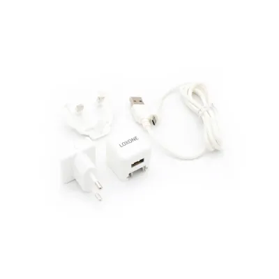 USB napájecí zdroj včetně kabelu bílá