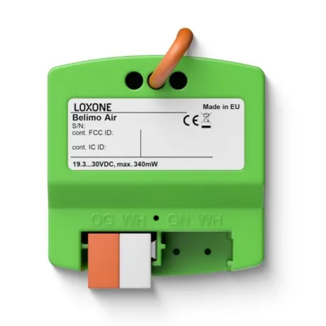 Belimo Air – motorický pohon Loxone | Solar-Green.cz