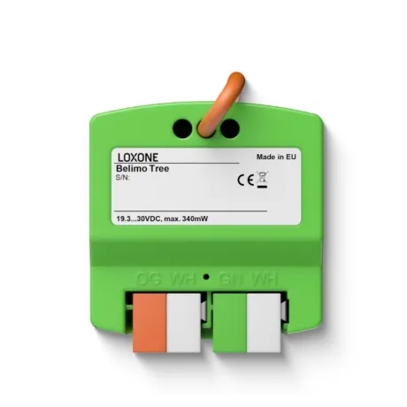 Belimo Tree – motorický pohon Loxone | Solar-Green.cz