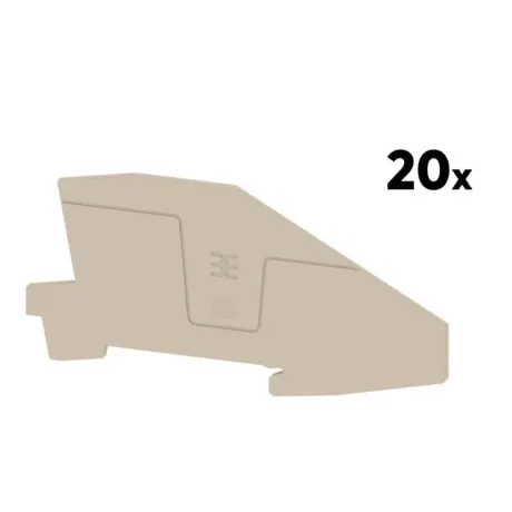 Weidmüller AEP ITB 2.5 – bočnice (20 ks) | Solar-Green.cz