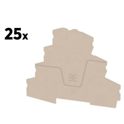 Weidmüller AEP MC 2,5 – bočnice (25 ks) | Solar-Green.cz