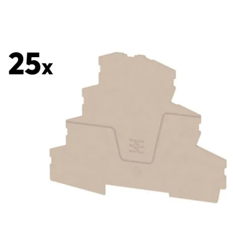 Weidmüller AEP MC 2,5 – bočnice (25 ks) | Solar-Green.cz