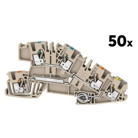 Weidmüller AITB 2,5 – instalační svorkovnice (50 ks) | Solar-Green.cz