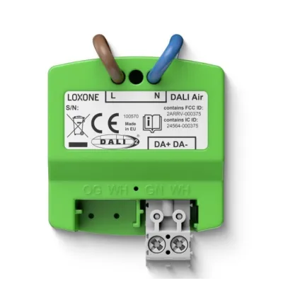 Loxone DALI Air – bezdrátová DALI komunikace | Solar-Green.cz