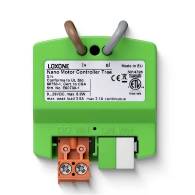 Loxone Nano Motor Controller Tree | Solar-Green.cz