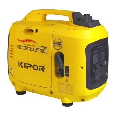 Kipor IG2000 – invertorová elektrocentrála 1f