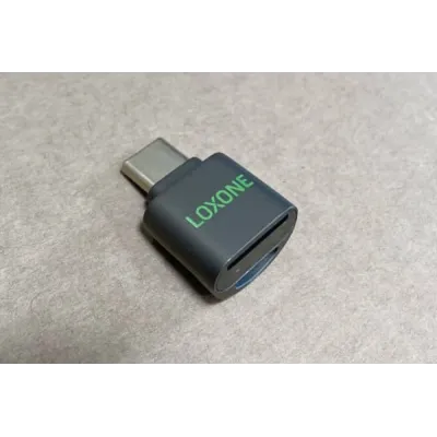 Loxone USB-C Micro-SD Card Adapter | Solar-Green.cz