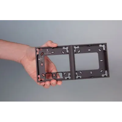 Montážní rámeček 2 moduly – stříbrná | Solar-Green.cz