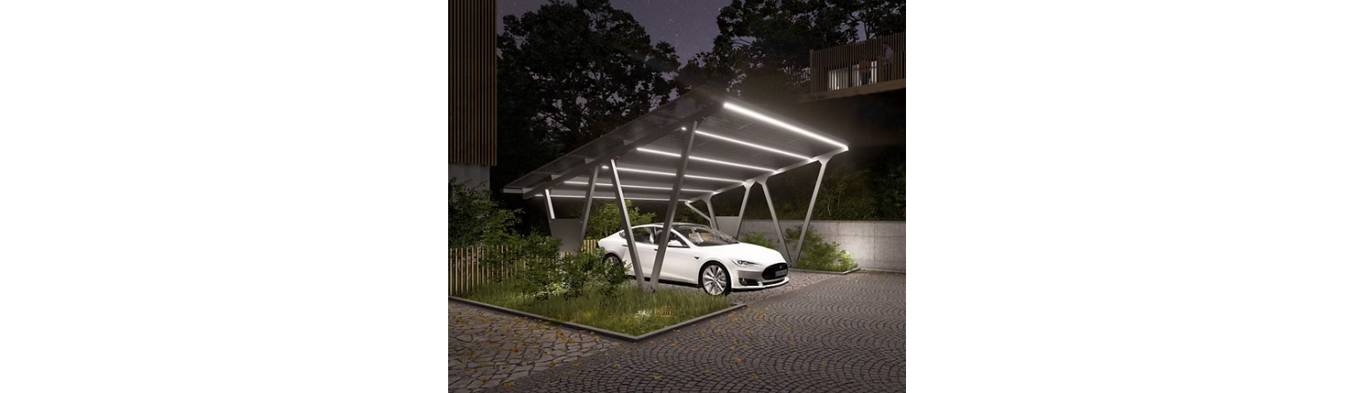 Solární carporty Solar Dock – zastřešení s nabíjením | SOLAR GREEN